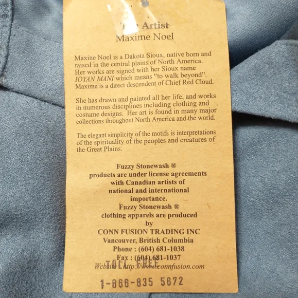 Blue Embroidered Women's Top - Picture 4 of 7